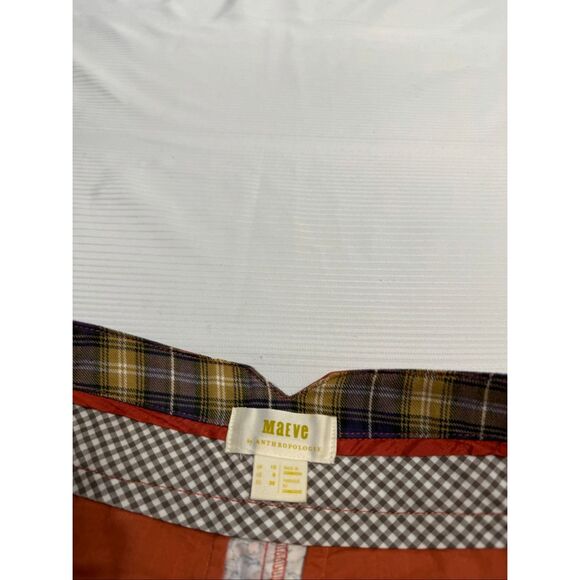 Anthropologie Maeve Floral Flower Power Wide Leg High Waist Crop Pants Size 6 - Picture 7 of 8